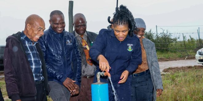 WATER PROJECT BRINGS RELIEF TO EISLEBEN – GAMASEKELA