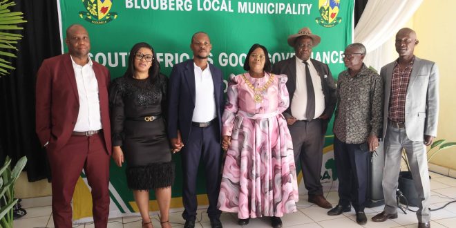 CDM EXECUTIVE MAYOR SUPPORTS BLOUBERG MUNICIPALITY STATE OF THE MUNICIPALITY ADDRESS