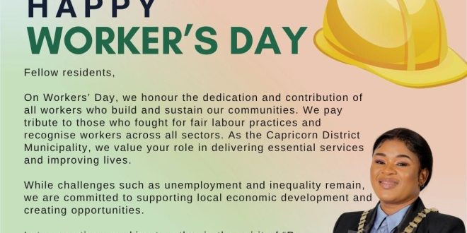 HAPPY WORKERS DAY