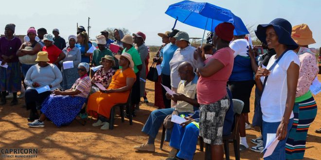 WATER IS LIFE: GA-BROEKMAN PROJECT SITE HANDED OVER