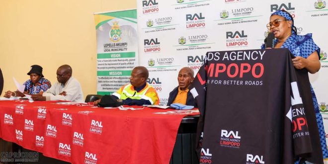 EXECUTIVE MAYOR TEFFO JOINS MEC RACHOENE AT LAUNCH OF ROAD UPGRADING PROJECTS IN LEPELLE-NKUMPI